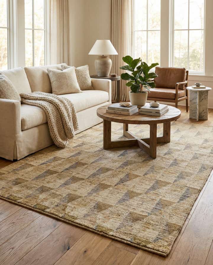 5' 7 x 8' 2 Hand Knotted Darya Wool Rug