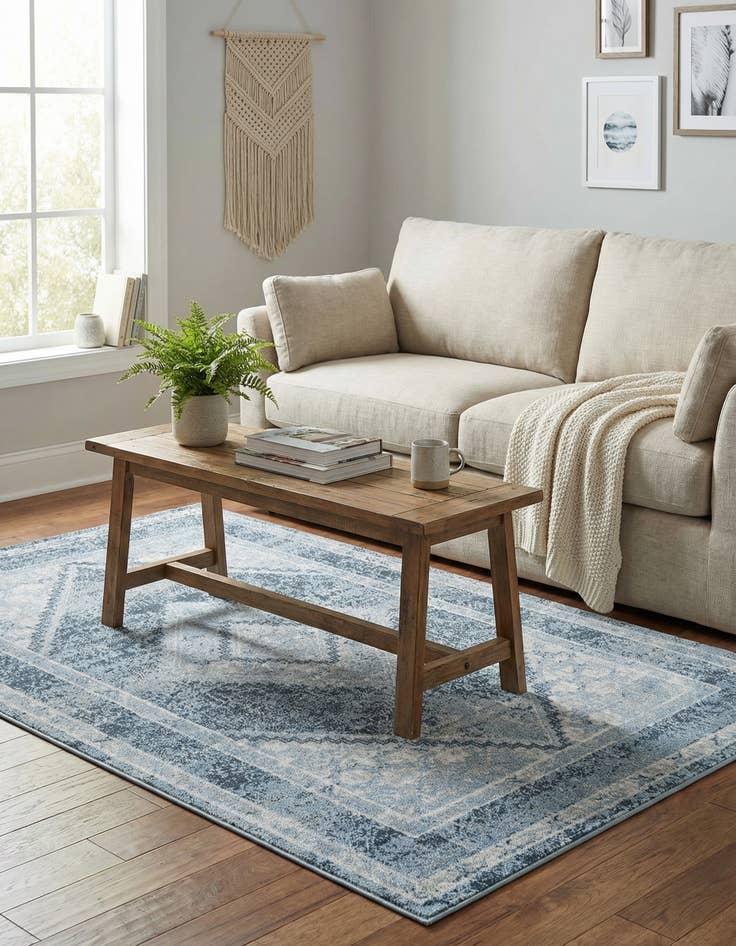 Detail image of 3' 3 x 5' 3 Kamala Washable Rug