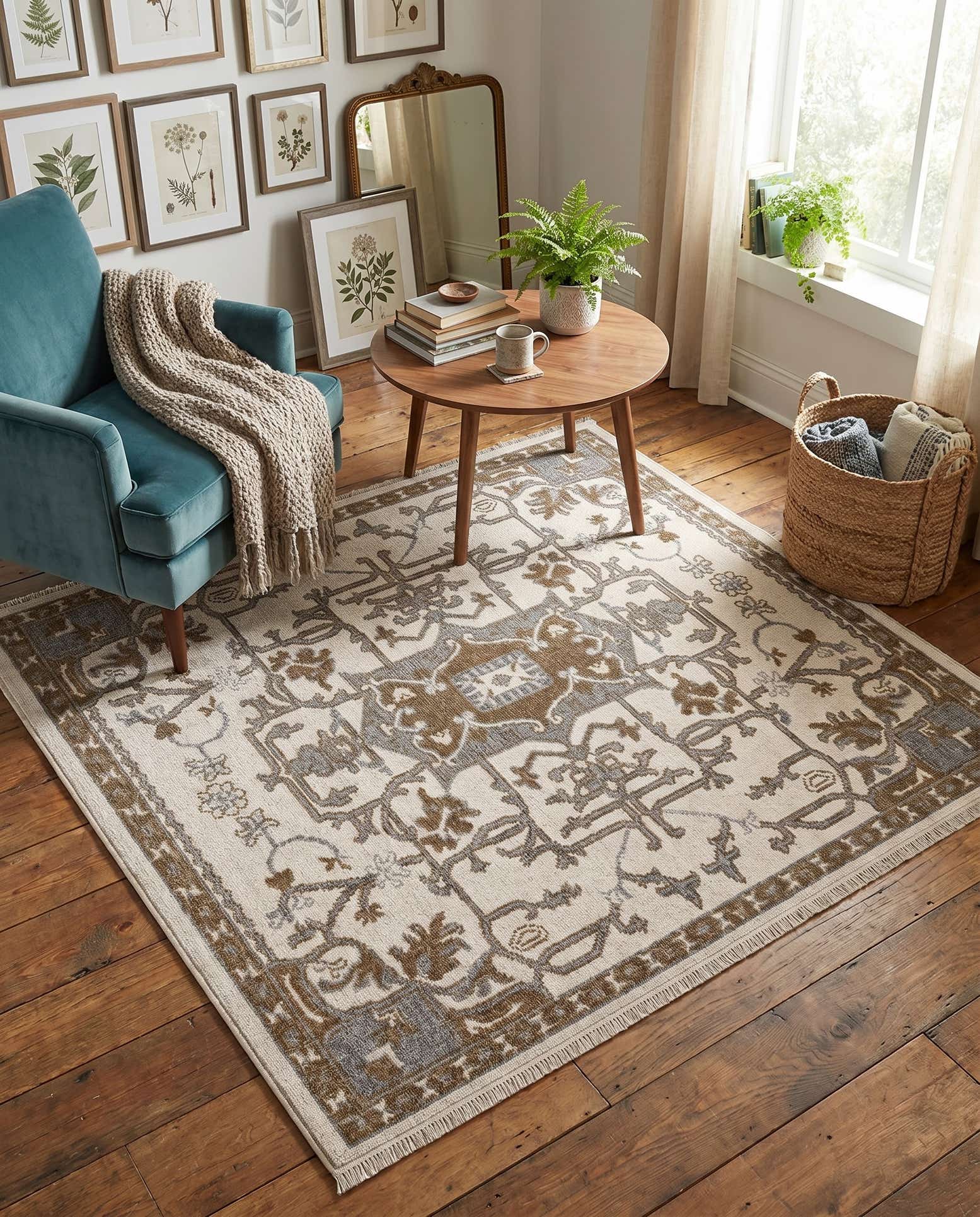 5' x 5' Grand Tradition Square Rug