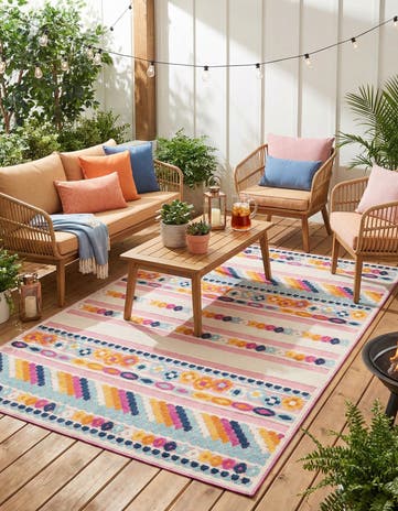 6' x 9' Easy-Clean Aruba Indoor / Outdoor Rug