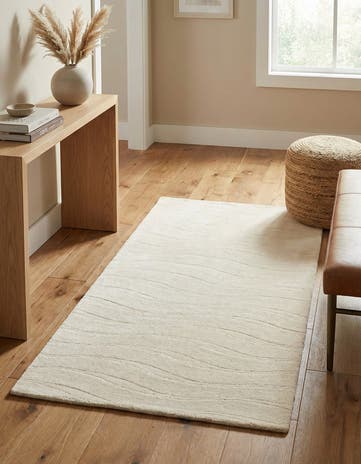 2' 7 x 4' 9 Hand Knotted Darya Wool Rug