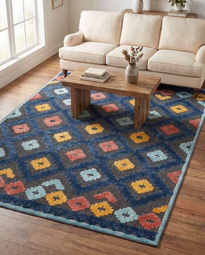 7' x 10' Easy-Clean Belize Indoor / Outdoor Rug
