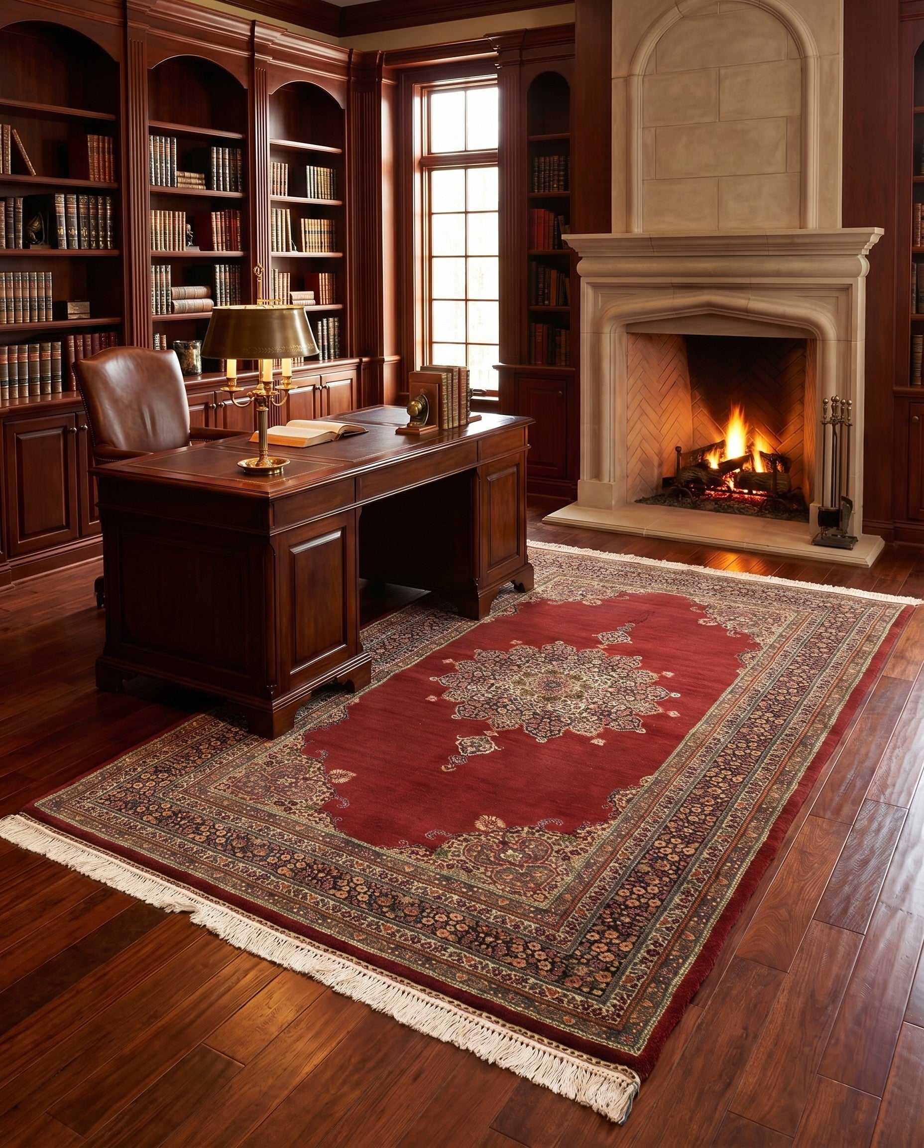 4' x 7' 1 Tabriz Rug
