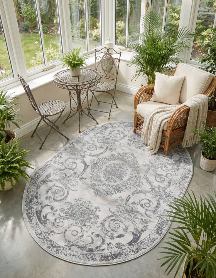 Detail image of 5' 3 x 8' Finsbury Oval Rug