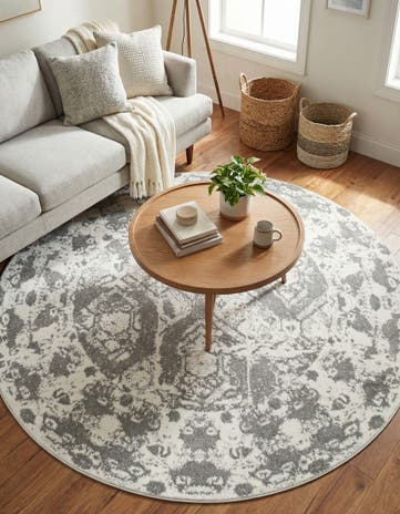 8' x 8' Veneto Round Rug