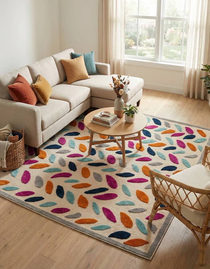 Detail image of 7' 10 x 10'  Washable Aruba Indoor / Outdoor Rug