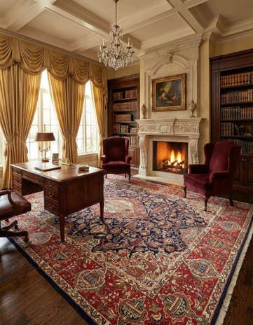 9' 6 x 12' 6 Kashmar Wool Rug