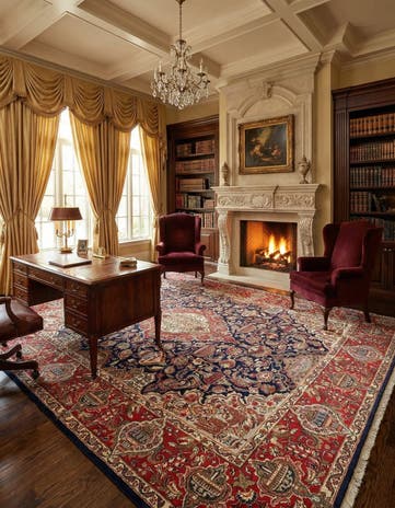 9' 6 x 12' 6 Kashmar Wool Rug