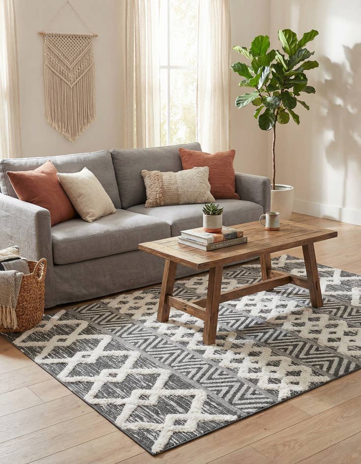 Detail image of 4' 5 x 6' Sabrina Soto Casa Valencia Rug