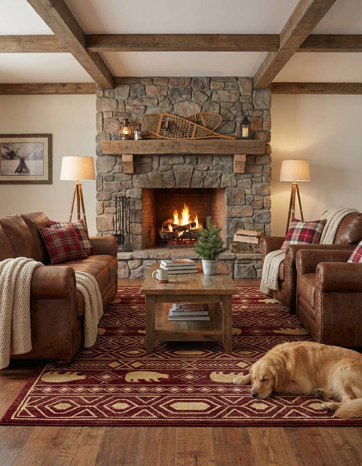 Detail image of 6' x 9' Pioneer Rug