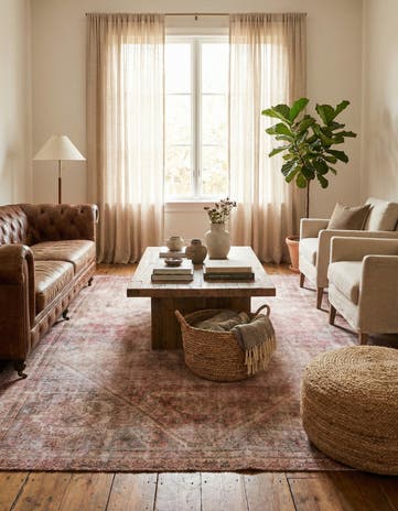6' 8 x 9' 2 Hand Knotted Ultra Vintage Persian Wool Rug