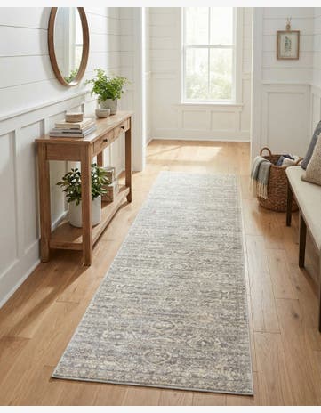 Gray Lola Runner Rug