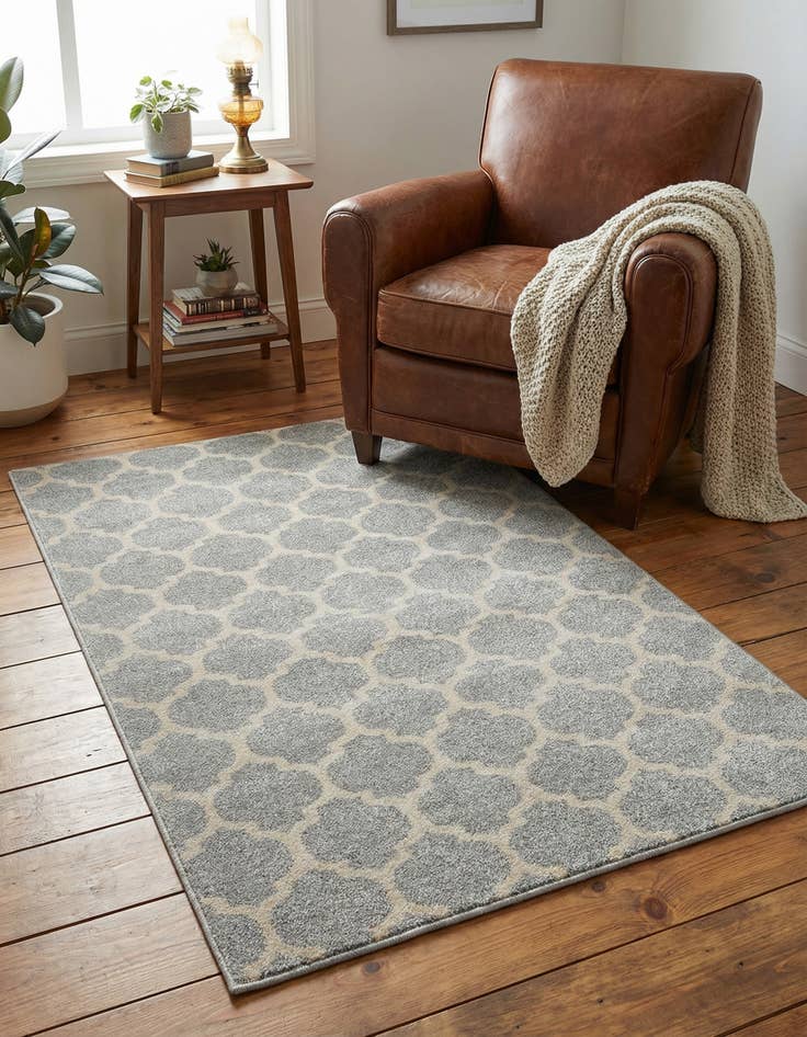 Detail image of 3' x 5' 3 Trellis Rug