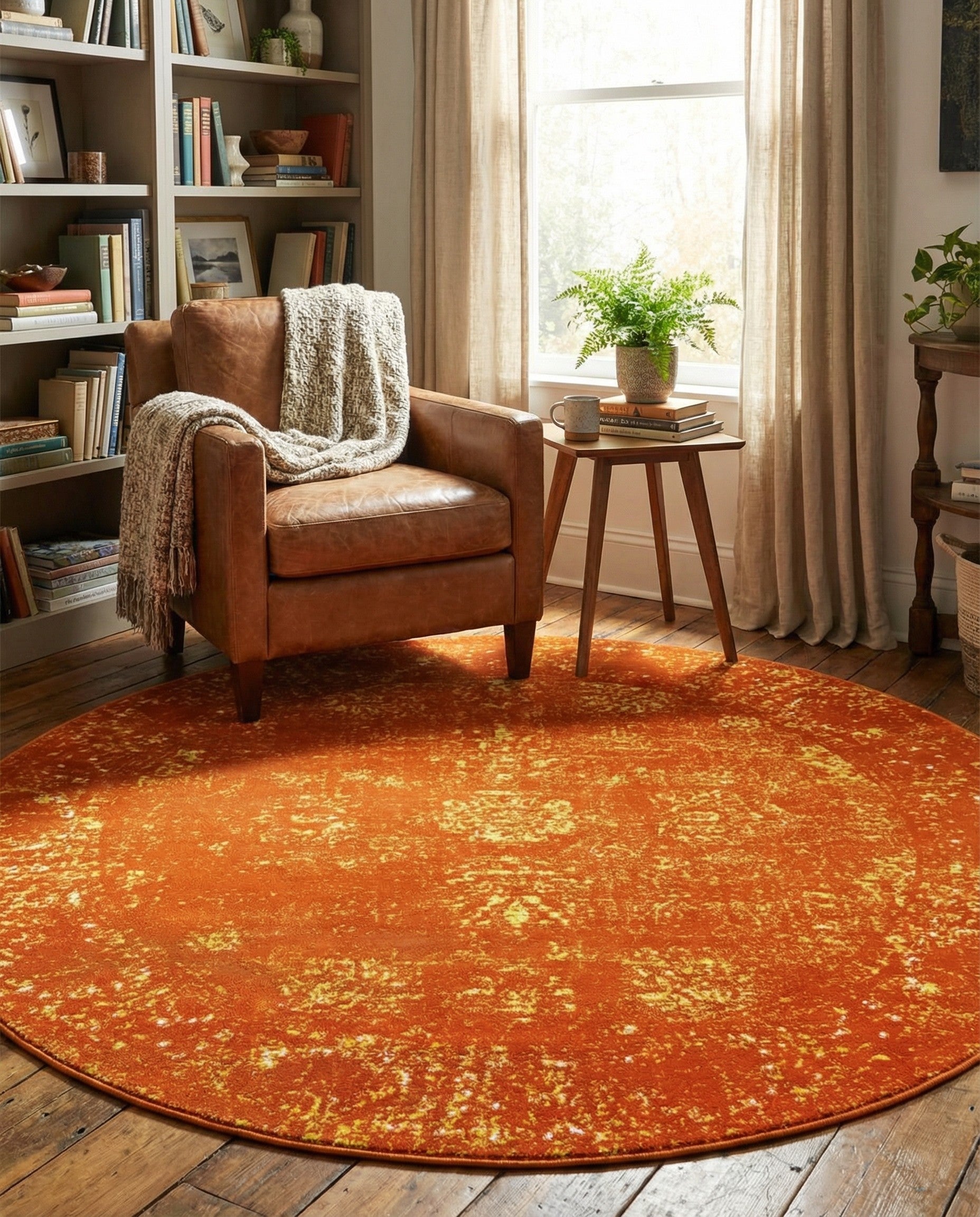 7' x 7' Monte Carlo Round Rug