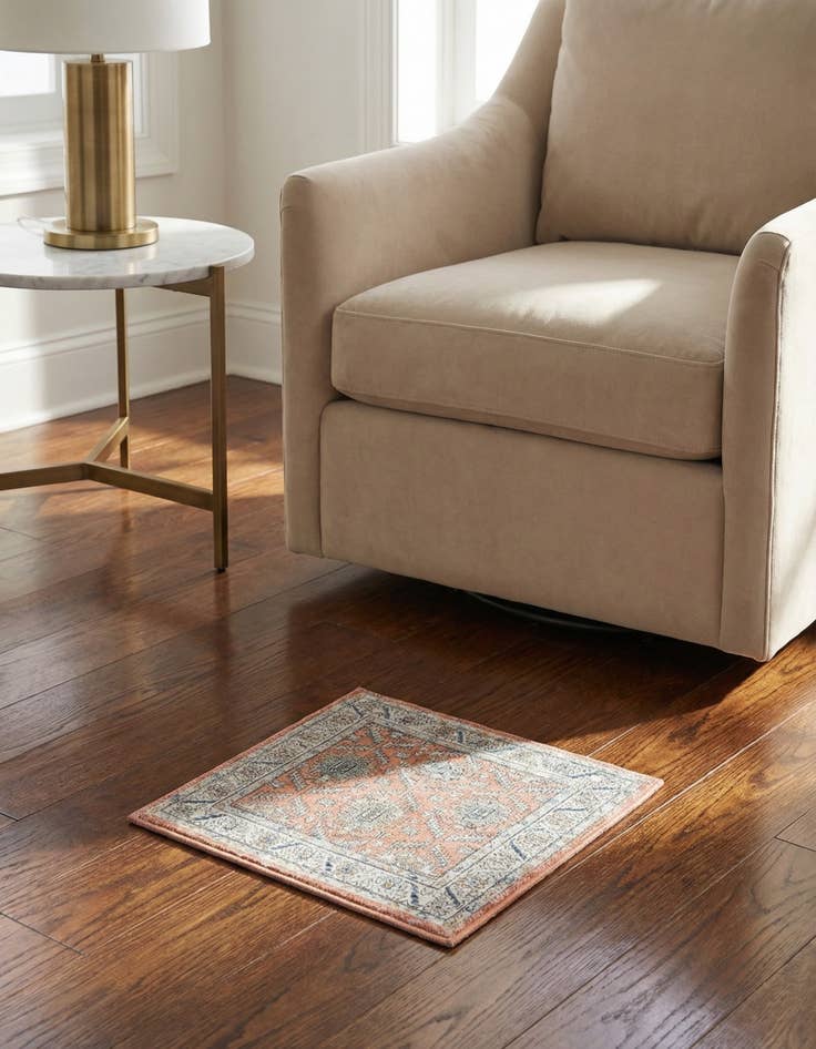 Detail image of 1' 4 x 1' 4 Nyla Sample Rug