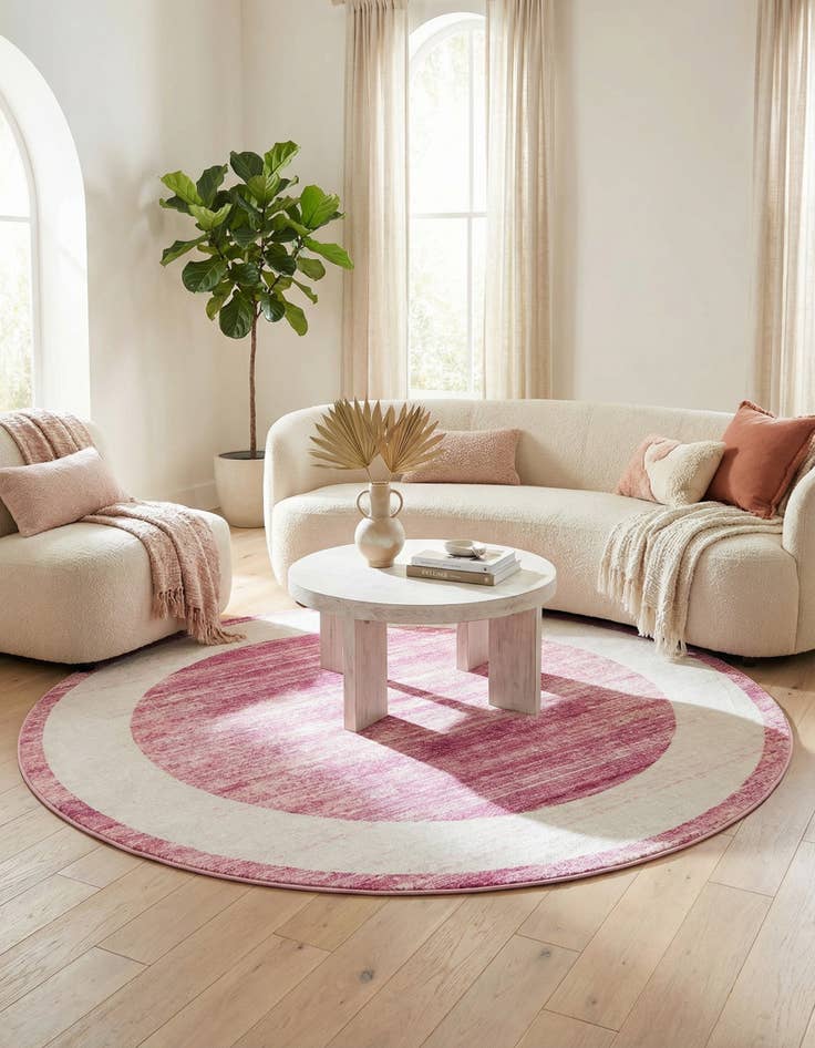 Detail image of Jill Zarin 7' 10 x 7' 10 Uptown Yorkville Round Rug