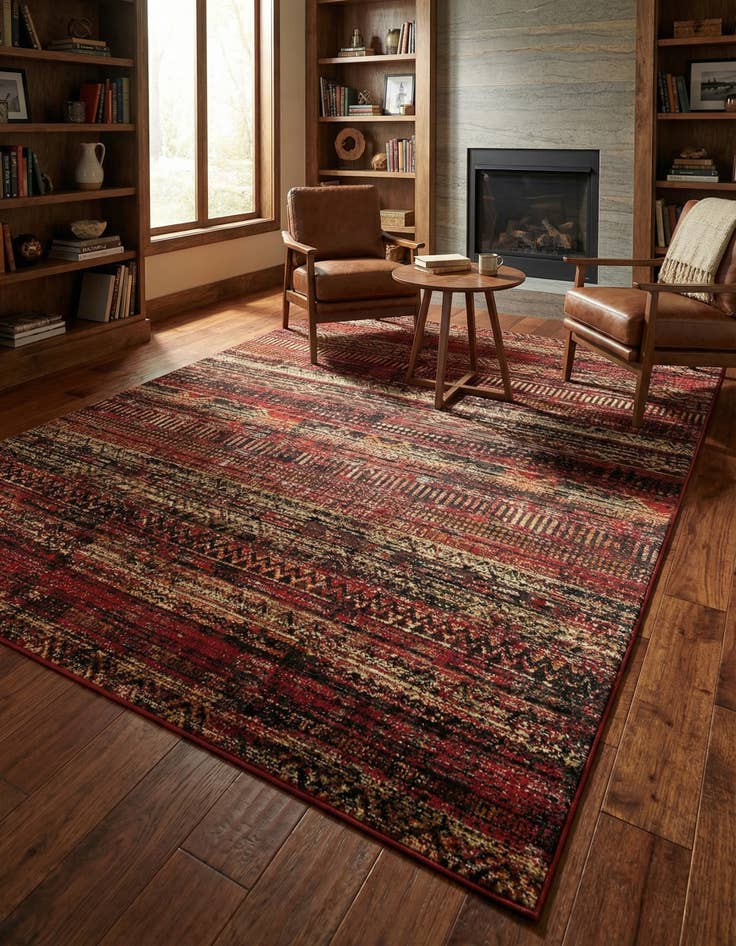 Detail image of 7' 10 x 10' Saturn Rug