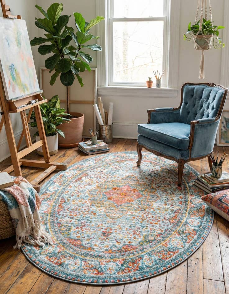 Detail image of 3' 3 x 5' 3 Havana Oval Rug