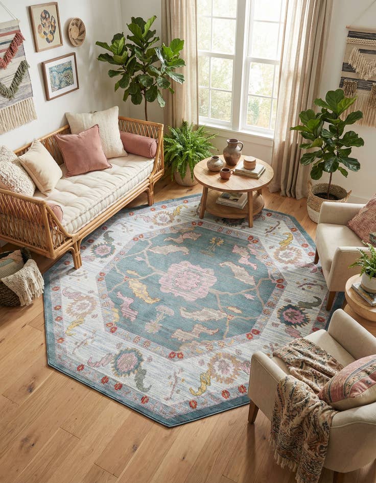 Detail image of 8' 2 x 8' 2 Paragon Octagon Rug