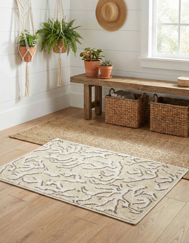 Detail image of  2' x 3'  Washable Sabrina Soto Indoor / Outdoor Rug