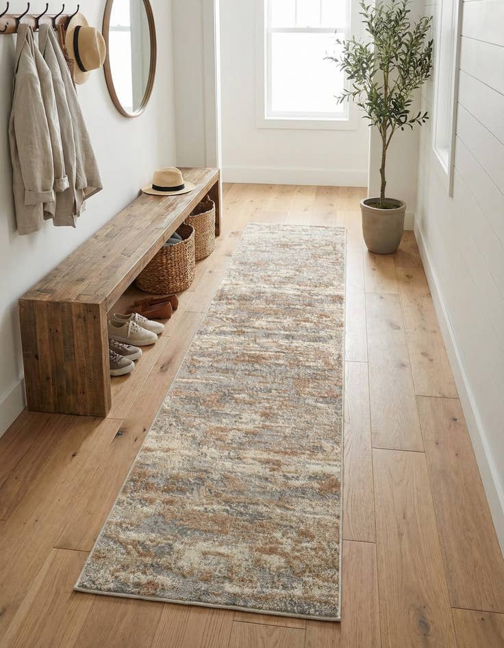 Detail image of 2' x 8' Caspian Runner Rug