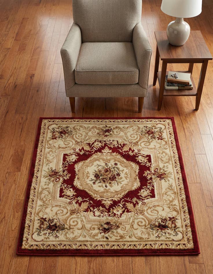 Detail image of  3' x 3' Chateau Square Rug