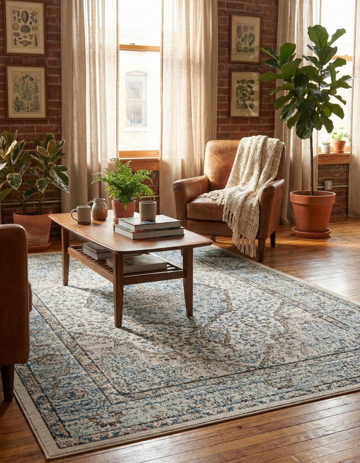 Detail image of 5' 3 x 8' Nyla Rug