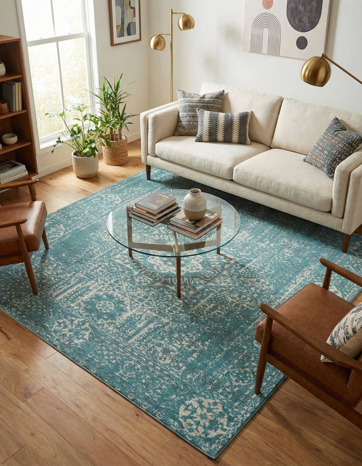 Detail image of 8' 4 x 8' 4 Heritage Square Rug