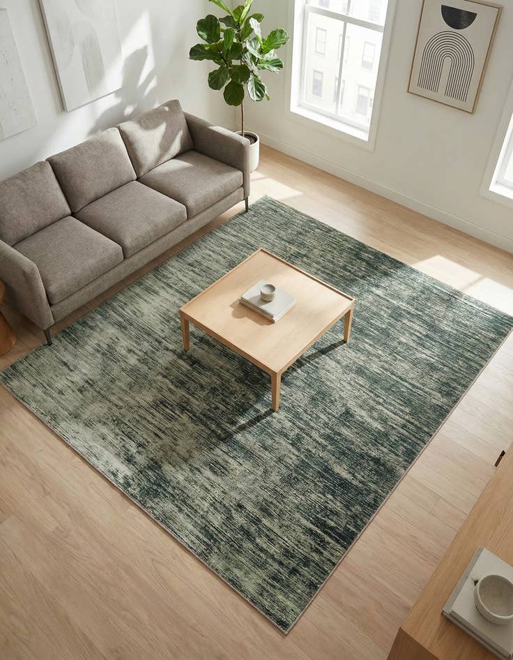 Detail image of 7' 7 x 7' 7 Asha Square Rug