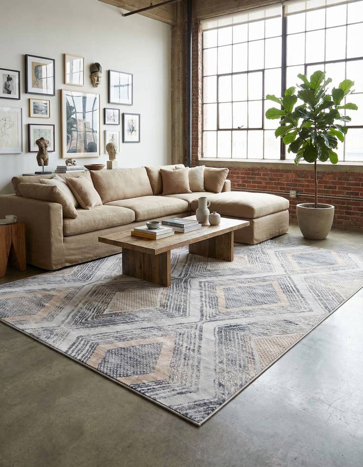 Detail image of 10' x 13' Caspian Rug