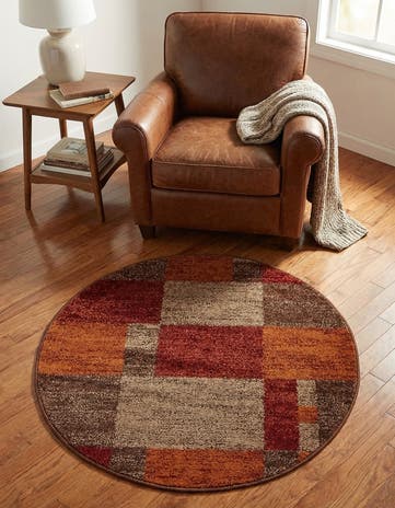 3' x 3' Equinox Round Rug