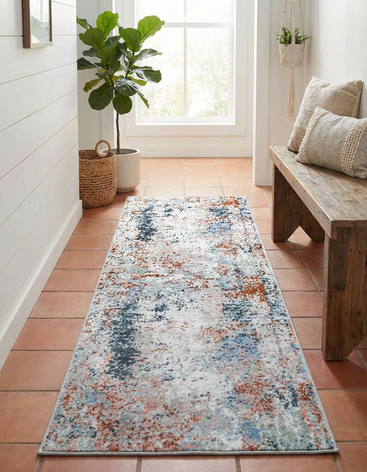 Detail image of 2' x 6' Kamala Washable Runner Rug