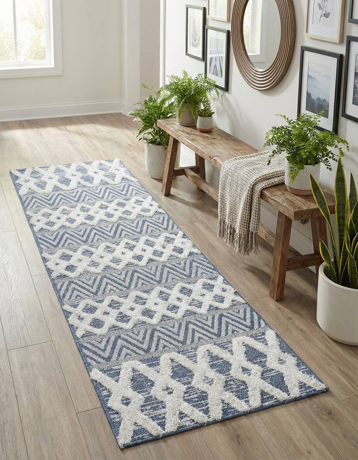 Detail image of 2' 3 x 6' Sabrina Soto Casa Valencia Runner Rug