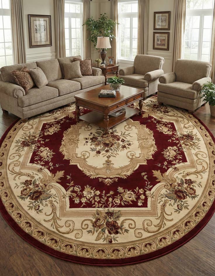 Detail image of  10' x 10' Chateau Round Rug