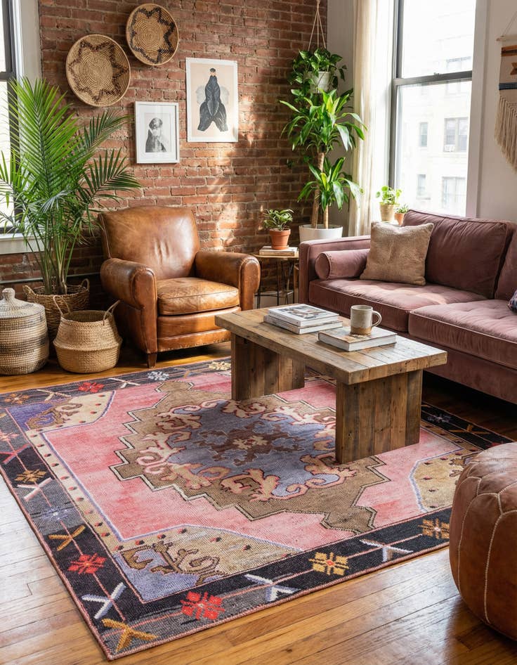 Detail image of 7' 6 x 7' 6 Timeless Square Rug