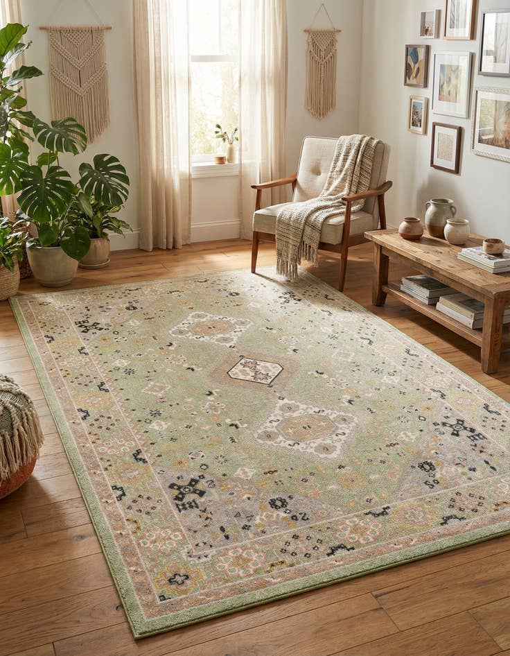 Detail image of 7' x 10' Kamala Washable Rug