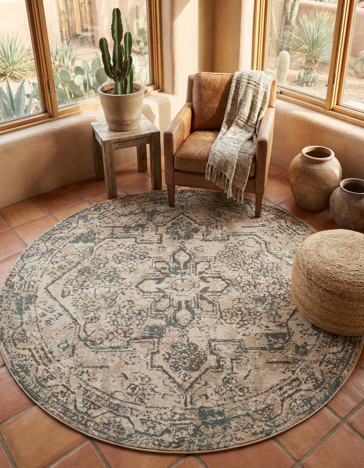 Detail image of 10' x 10' Sahara Round Rug
