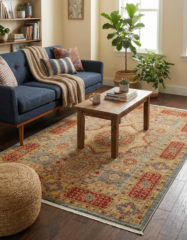 Detail image of 5' x 8' Amina Rug