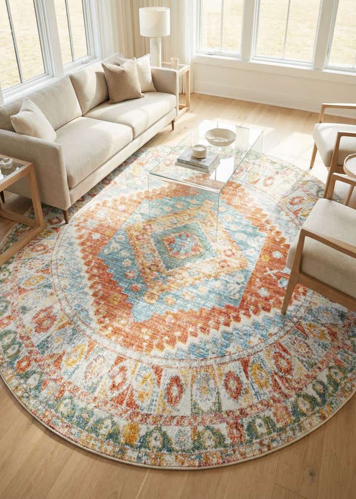 8' 2 x 8' 2 Paragon Round Rug