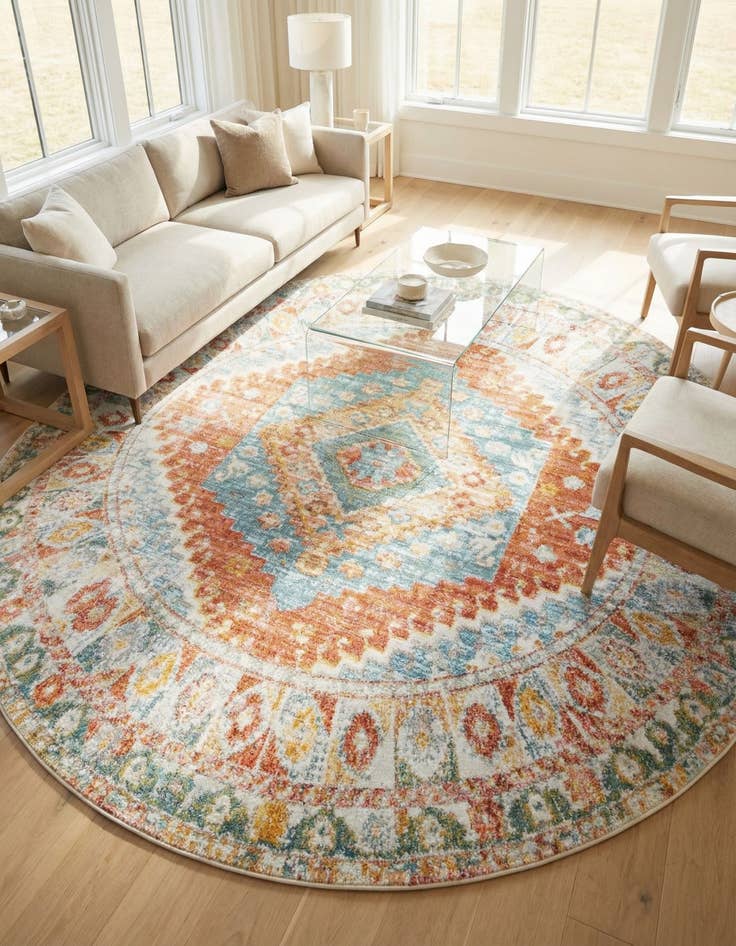 Detail image of 8' 2 x 8' 2 Paragon Round Rug