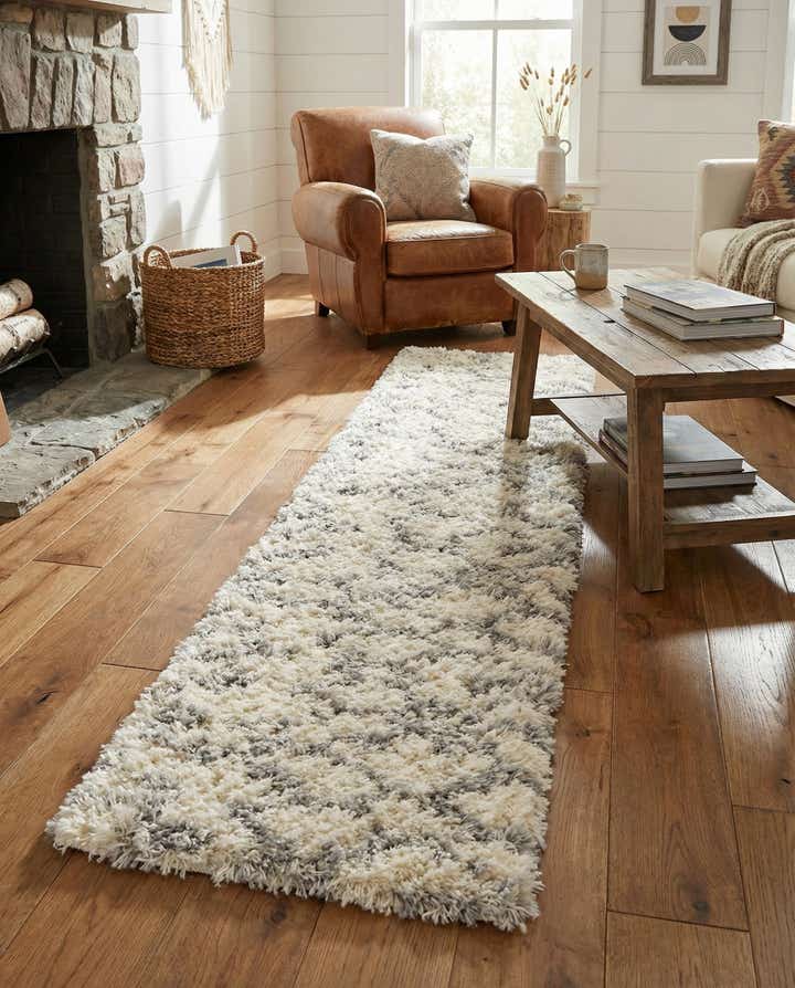 2' x 8' Infinity Shag Runner Rug