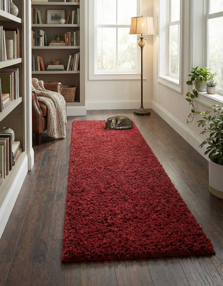 Detail image of 2' 2 x 6' 7 Everyday Shag Runner Rug