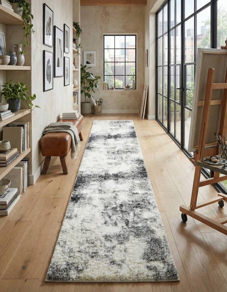 Detail image of 2' 7 x 13' Soft Touch Shag Runner Rug