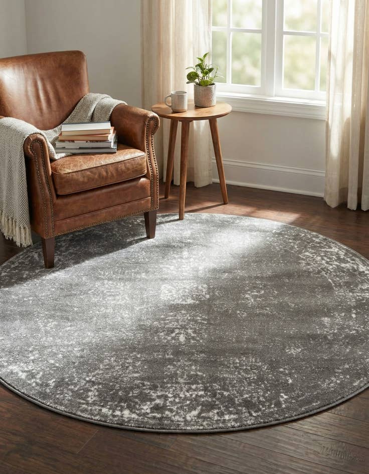 Detail image of 5' 3 x 5' 3 Monte Carlo Round Rug