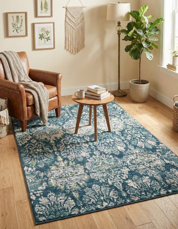 Navy Blue Charleston Rug