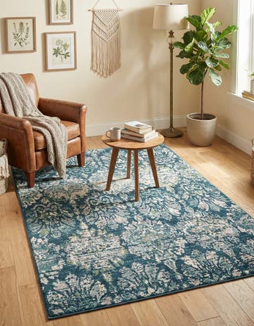 Navy Blue Charleston Rug