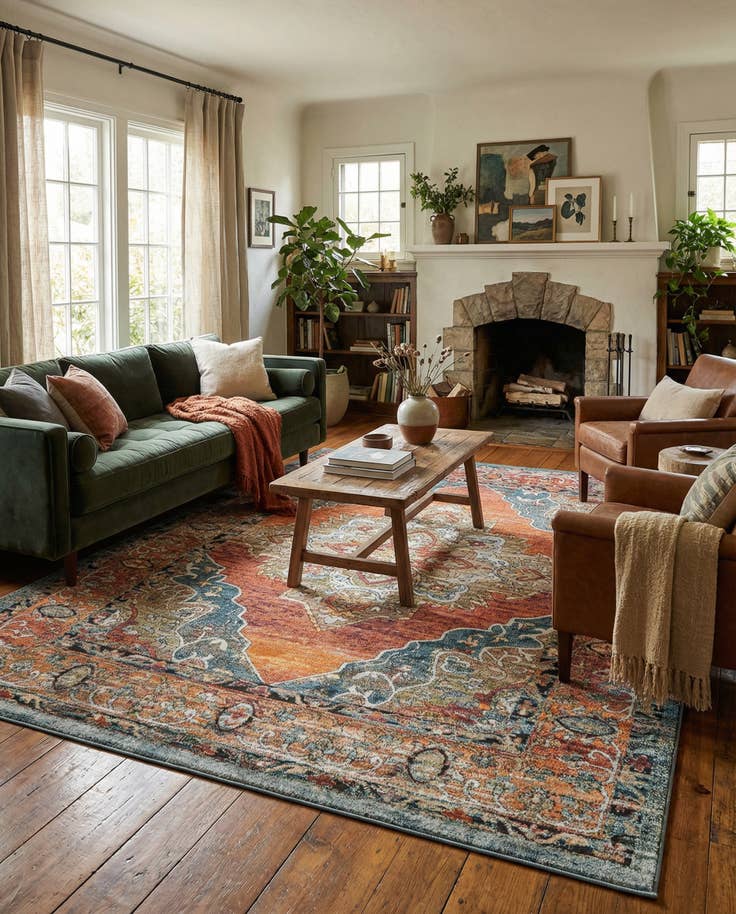 Detail image of 7' 10 x 10' Isabella Rug
