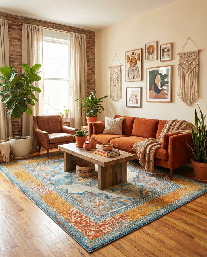 8' x 10' Washable Arte Rug