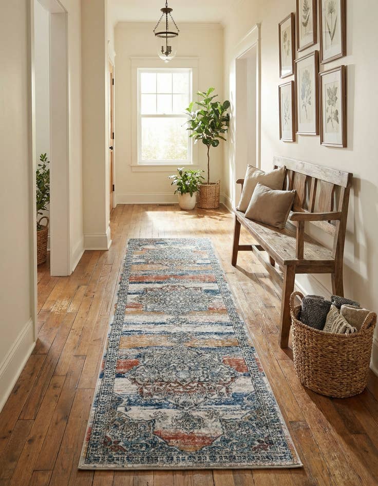 Detail image of 2' 7 x 10' Nyla Runner Rug