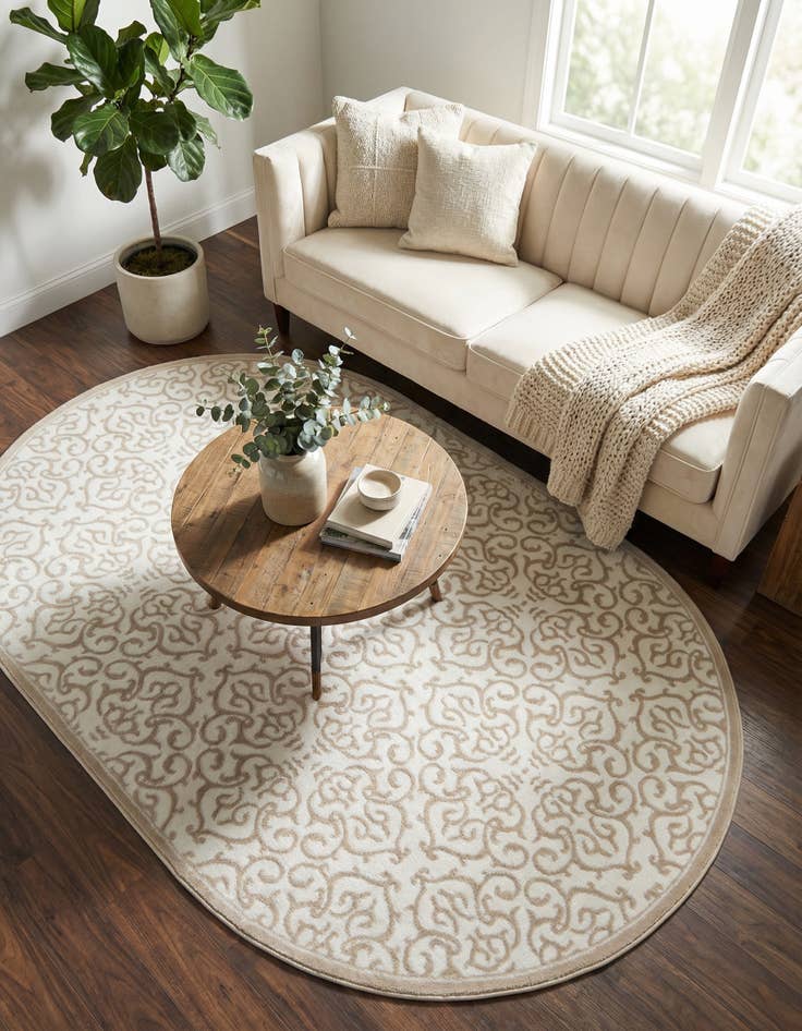 Detail image of 6' x 9' Himalaya Oval Rug